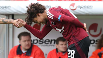 Janis Antiste beim Torjubel