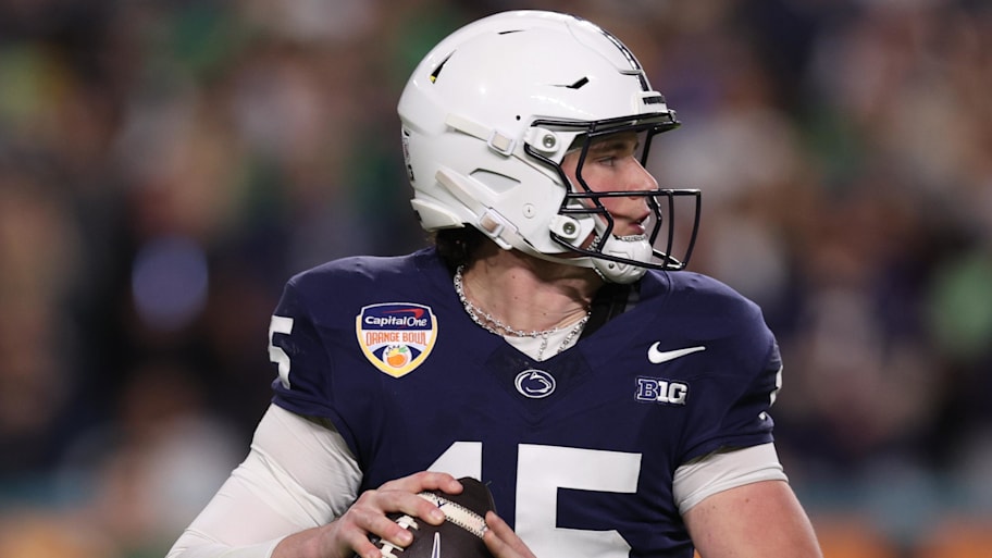 Penn State Nittany Lions quarterback Drew Allar 