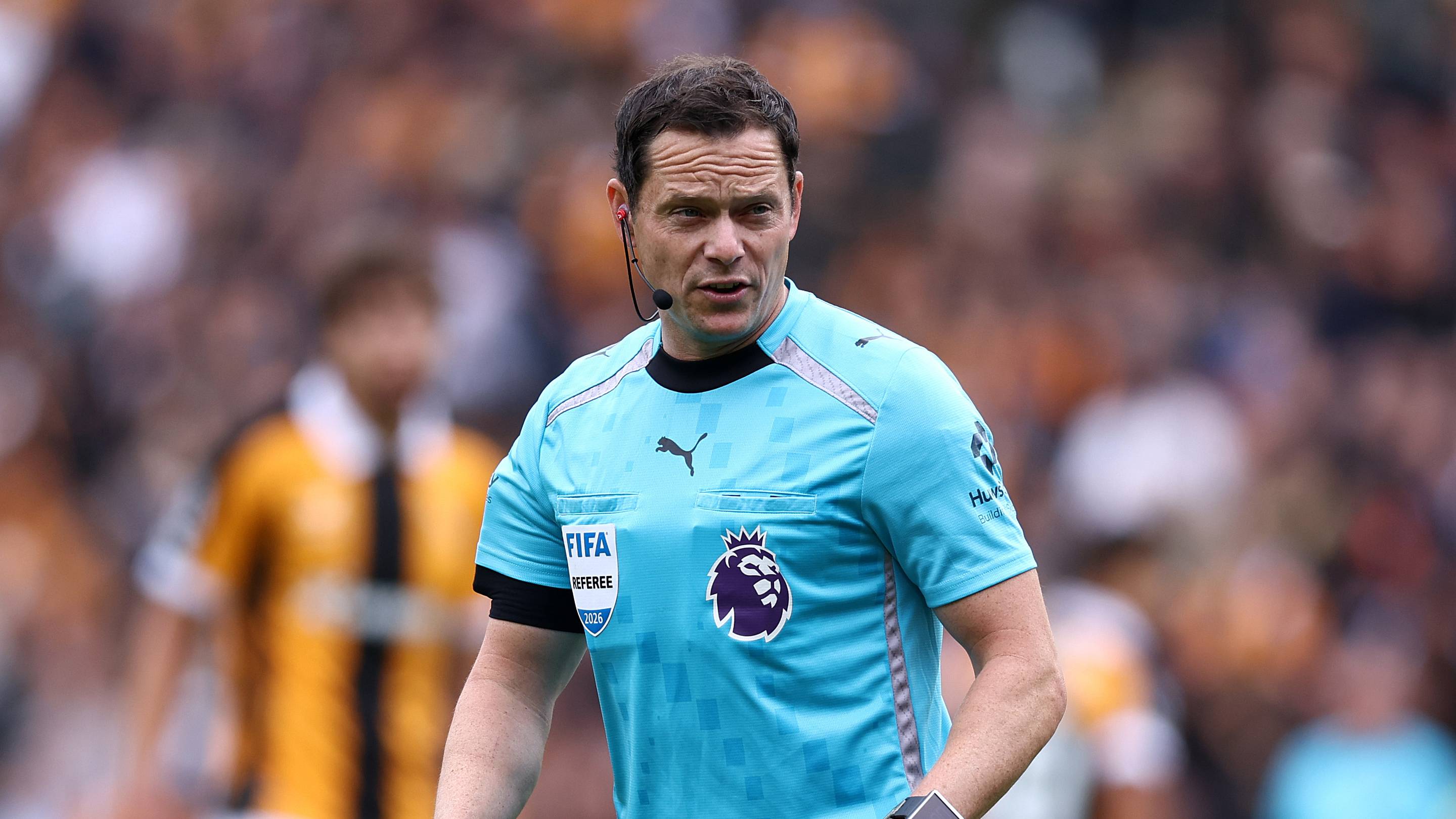 Arsenal fans will hope their Darren England record continues against Brighton