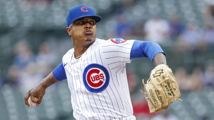 Chicago Cubs starting pitcher Marcus Stroman.