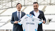 Pablo Longoria et Roberto De Zerbi - OM