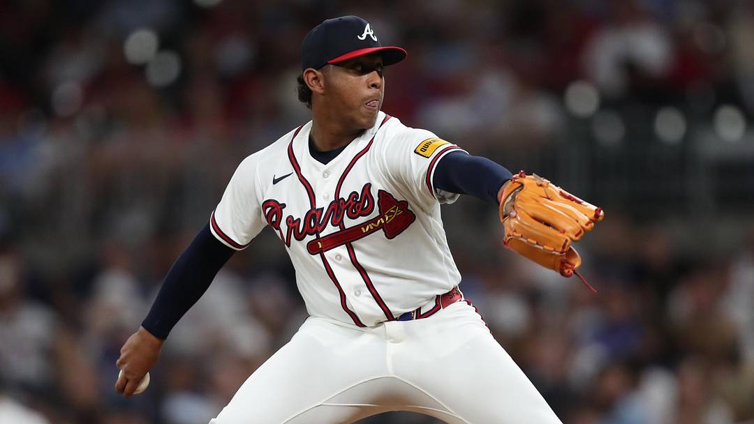 The young Braves pitcher has been lights out on the mound The young Braves pitcher has been lights out on the mound