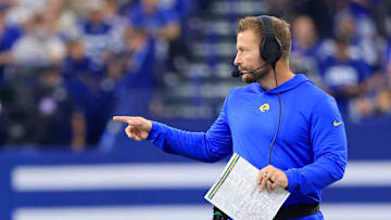 Los Angeles Rams head coach Sean McVay