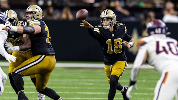 The Saints look to get back into the win column on Sunday