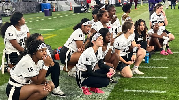 Northwest girls flag football.