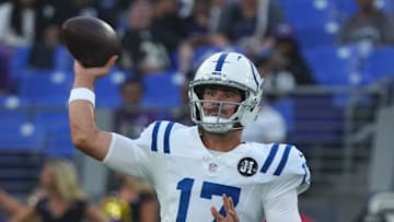 Indianapolis Colts quarterback Daniel Jones