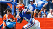 After splitting carries last season, Florida Gators running back Jadan Baugh is expected to be the leader for the team's rushing attack in 2025.