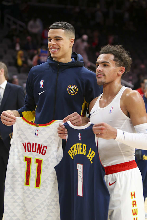 Michael Porter Jr. and Trae Young