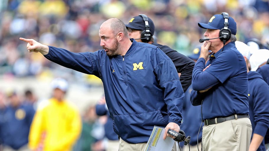 Former Michigan Wolverines assistant Chris Partridge was cleared of wrongdoing in the Connor Stalions case by the NCAA. | Mike Carter-Imagn Images