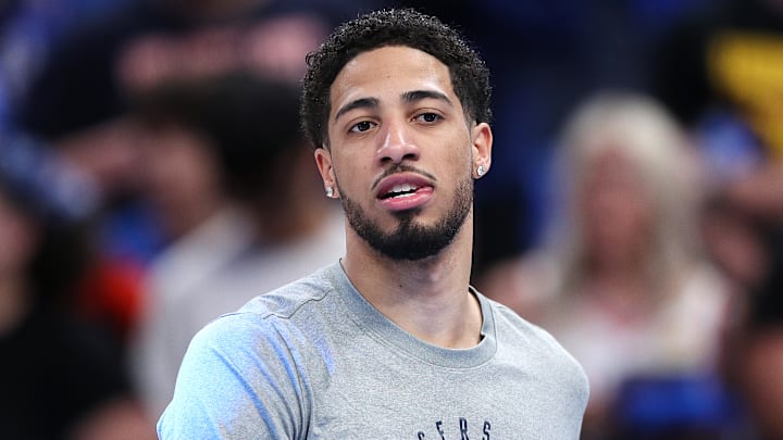 Indiana Pacers guard Tyrese Haliburton (0).