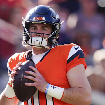 The Denver Broncos and quarterback Bo Nix are +1400 to win the Super Bowl.