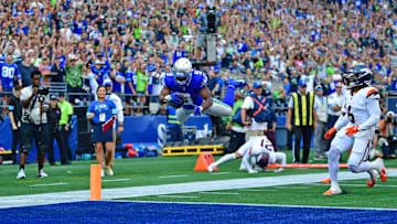 Kenneth Walker III of the Seattle Seahawks