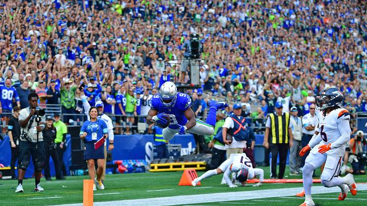 Kenneth Walker III of the Seattle Seahawks