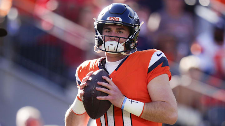 The Broncos are road favorites against the Commanders in NFL Week 13 action.