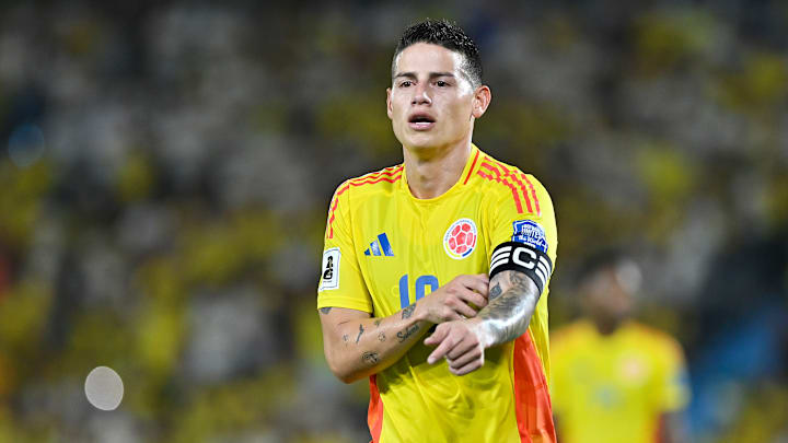 James Rodríguez é referência na Colômbia