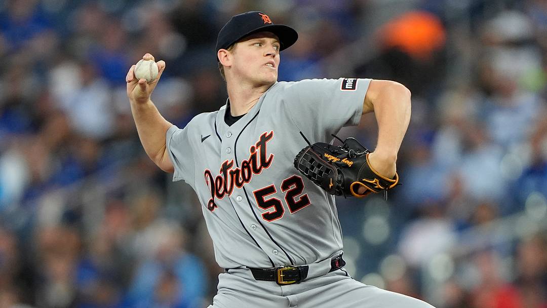  Detroit Tigers starting pitcher Troy Melton  Credit: John E. Sokolowski-Imagn Images