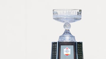 A general view of the Texas Children's Houston Open trophy
