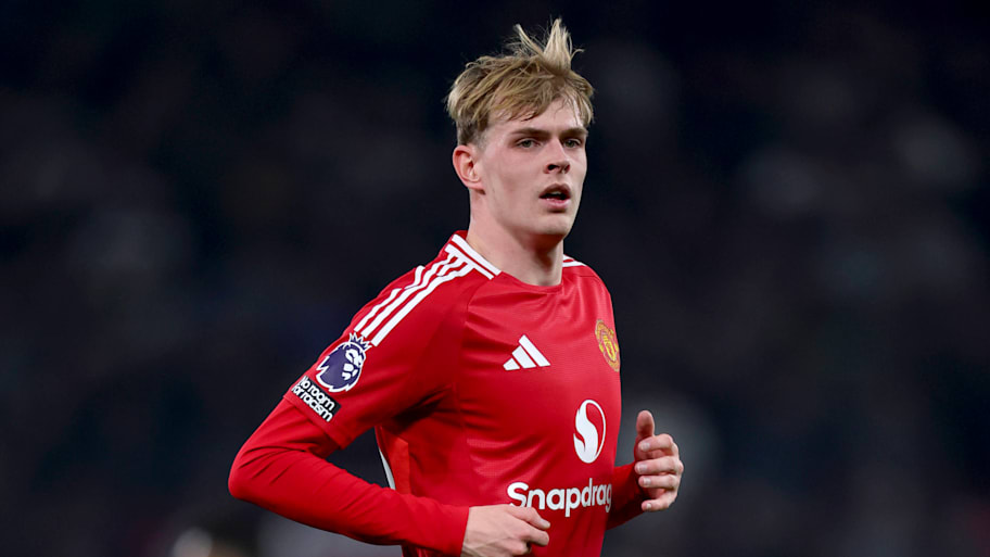 Manchester United midfielder Toby Collyer