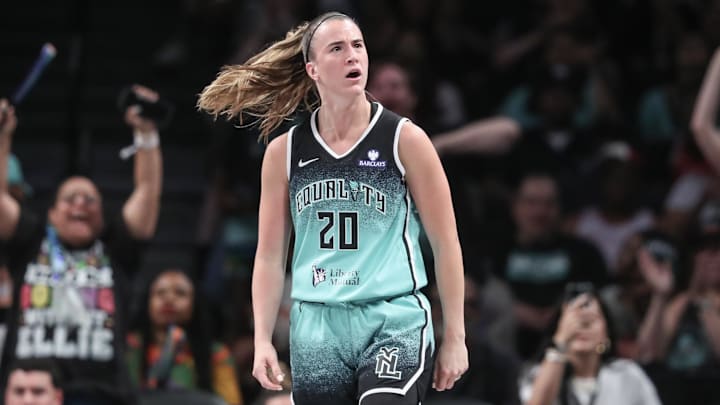 New York Liberty guard Sabrina Ionescu is a great prop target on Monday.
