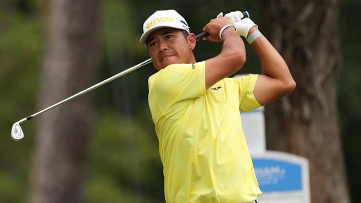Hideki Matsuyama won the Hero World Challenge with a birdie on the first playoff hole. Hideki Matsuyama won the Hero World Challenge with a birdie on the first playoff hole.