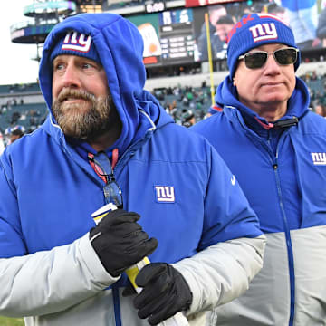 New York Giants head coach Brian Daboll walks off the field after loss to Philadelphia Eagles.