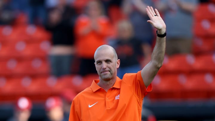 Oklahoma State men's basketball coach Steve Lutz