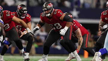 Tampa Bay Buccaneers OG Ben Bredeson is returning to the team on a three-year deal.