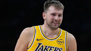 Los Angeles Lakers guard Luka Doncic is likely to be in the lineup against the Miami Heat on Sunday after being cleared to return from a three-game absence.