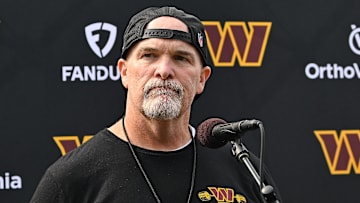 Washington Commanders head coach Dan Quinn