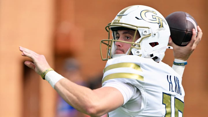 Georgia Tech quarterback Haynes King comes from old-school football roots in Texas.