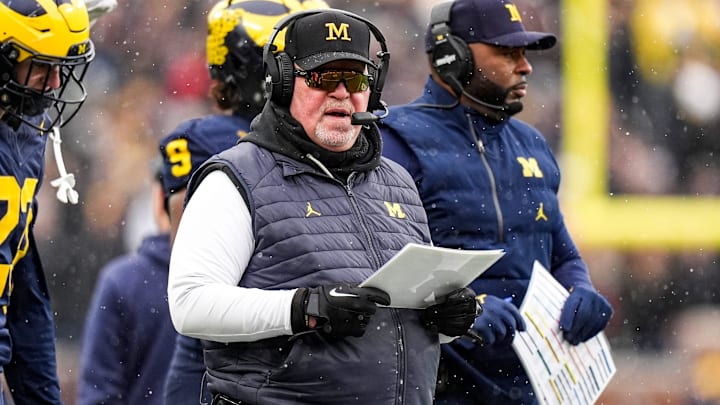 Michigan defensive coordinator Wink Martindale
