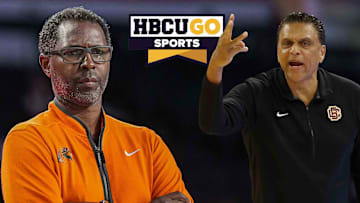 FAMU HC CHARLIE WARD vs. BCU HC REGGIE THEUS