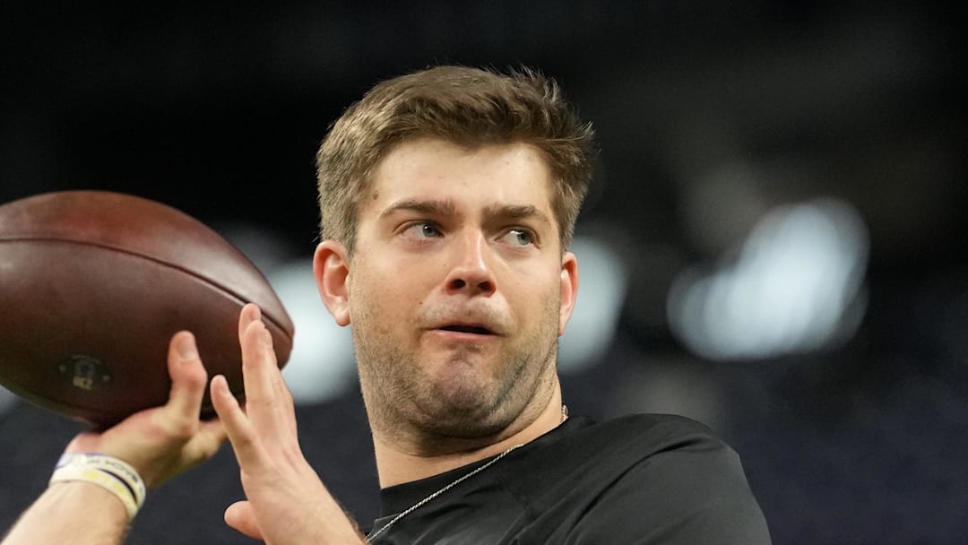 LSU quarterback Garrett Nussmeier