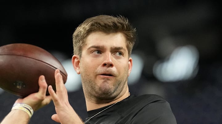 LSU quarterback Garrett Nussmeier