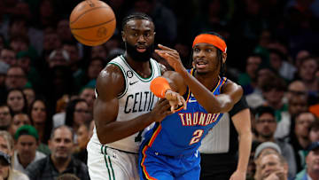 Boston Celtics, Oklahoma City Thunder, Jaylen Brown, Chet Holmgren, Alex Caruso, Celtics injury report