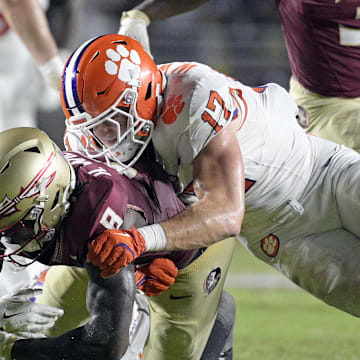 Clemson and Florida State kick off at 7 p.m. from Memorial Stadium on Saturday. 