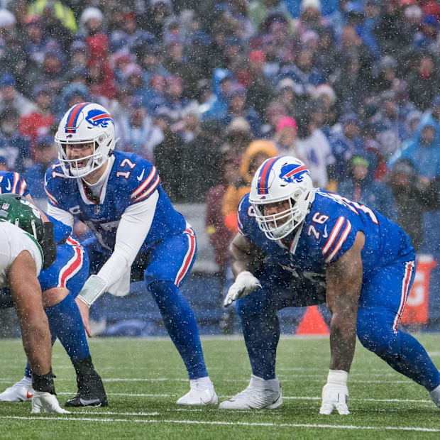 Josh Allen and Rodger Saffold