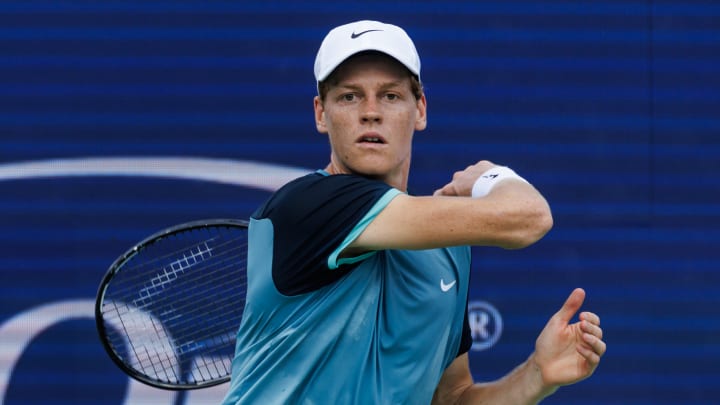 Jannik Sinner at the Cincinnati Open