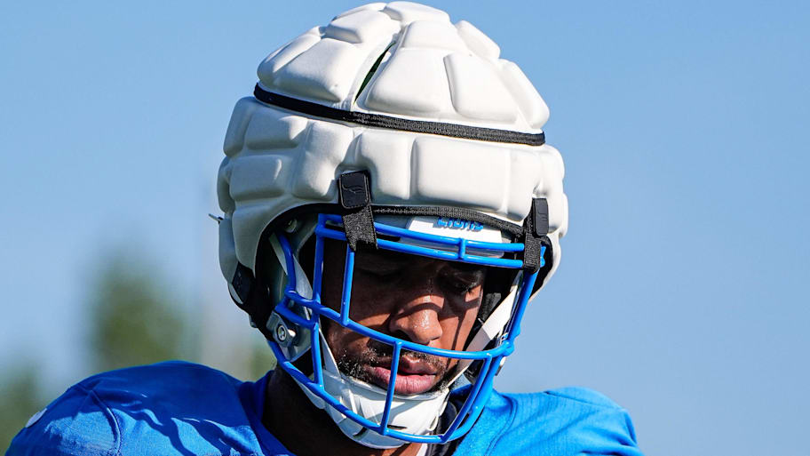 Detroit Lions wide receiver Tim Patrick (12). | Junfu Han / USA TODAY NETWORK via Imagn Images