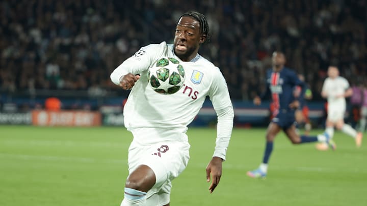 Axel Disasi competed in the Champions League during his loan spell at Aston Villa