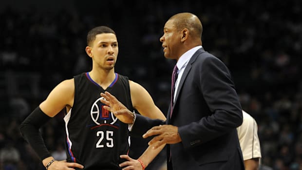 Austin Rivers and Doc Rivers