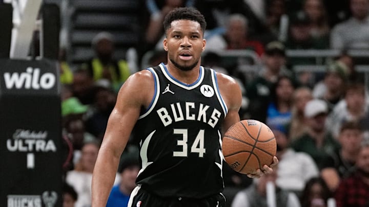 Milwaukee Bucks forward Giannis Antetokounmpo is a great prop target on Monday.