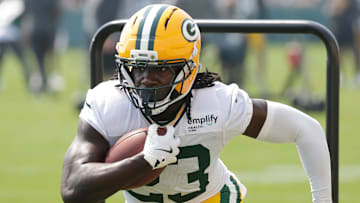 Green Bay Packers running back Israel Abanikanda