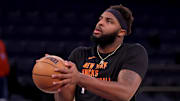 Knicks center Mitchell Robinson will be sidelined for the remainder of 2024 due to an ankle injury