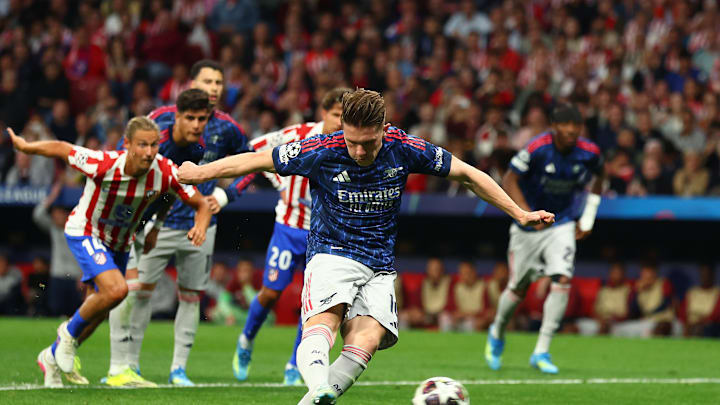 Arsenal play the second leg at home