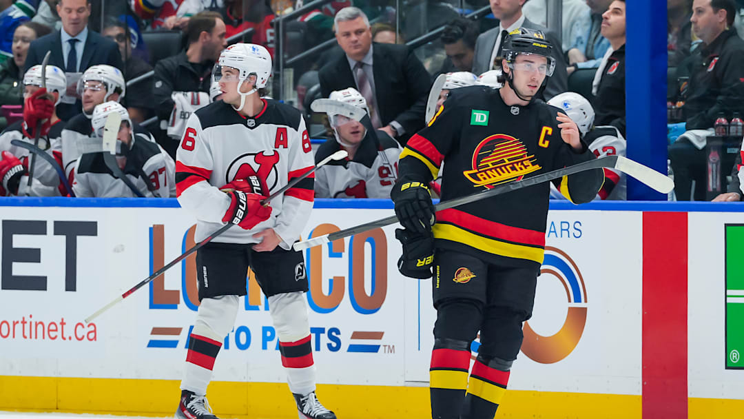 New Jersey Devils v Vancouver Canucks
