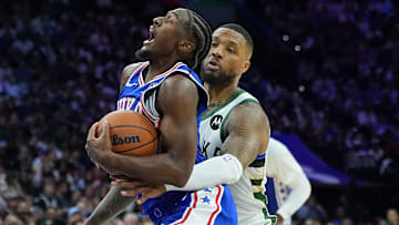 76ers, Tyrese Maxey, Damian Lillard