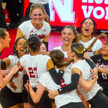 USC Trojans coach Brad Keller London Wijay Nebraska Cornhuskers Taylor Landfair Big Ten conference women's volleyball