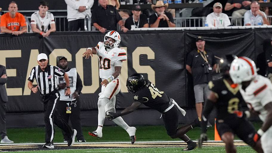 Darian Mensah, Miami Hurricanes, transfer portal 