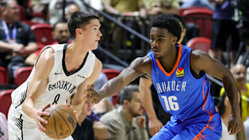 2025 NBA Summer League - Oklahoma City Thunder v Brooklyn Nets